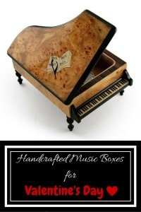 Handcrafted Music Boxes for Valentine' Day